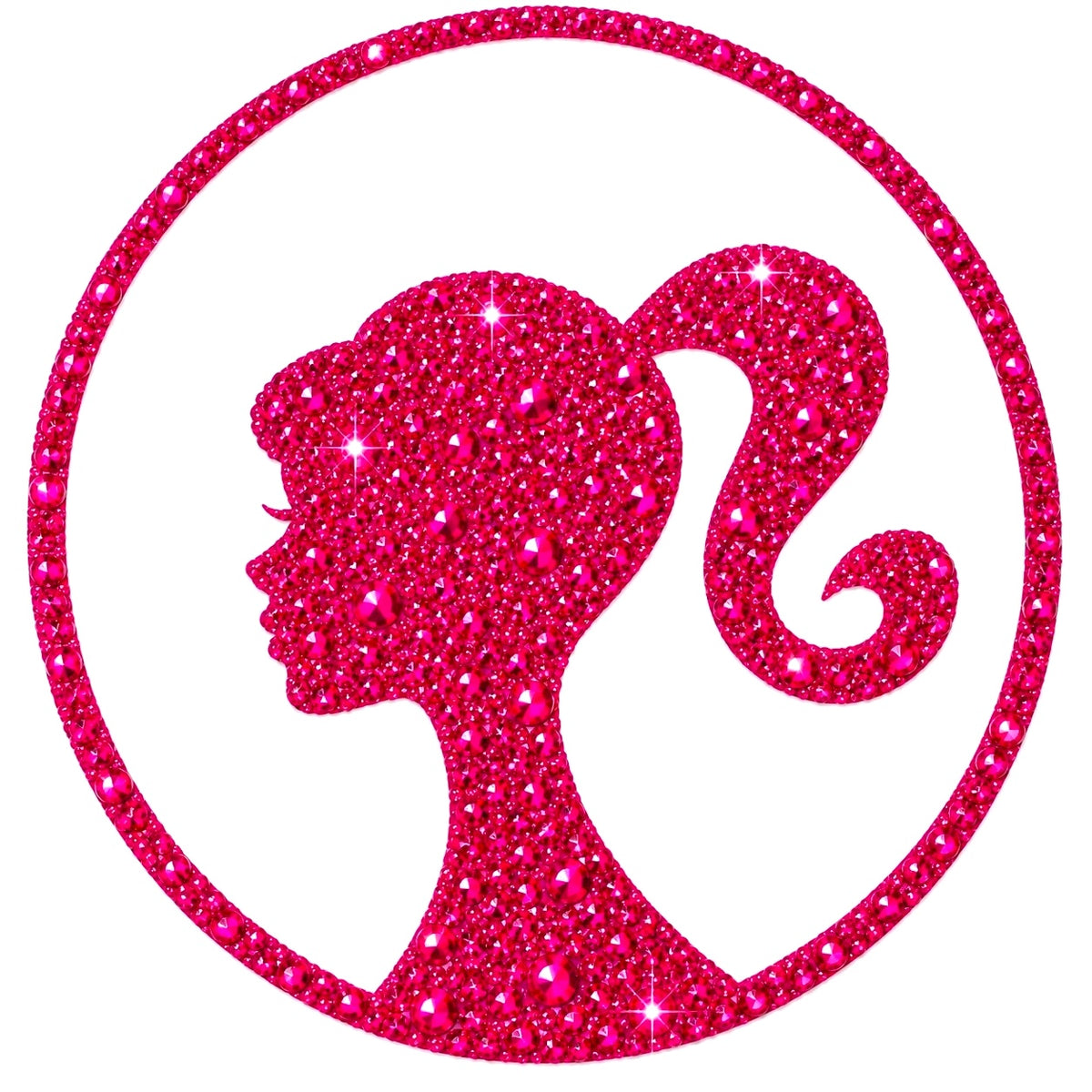 Barbie Logo Bedazzle Kit