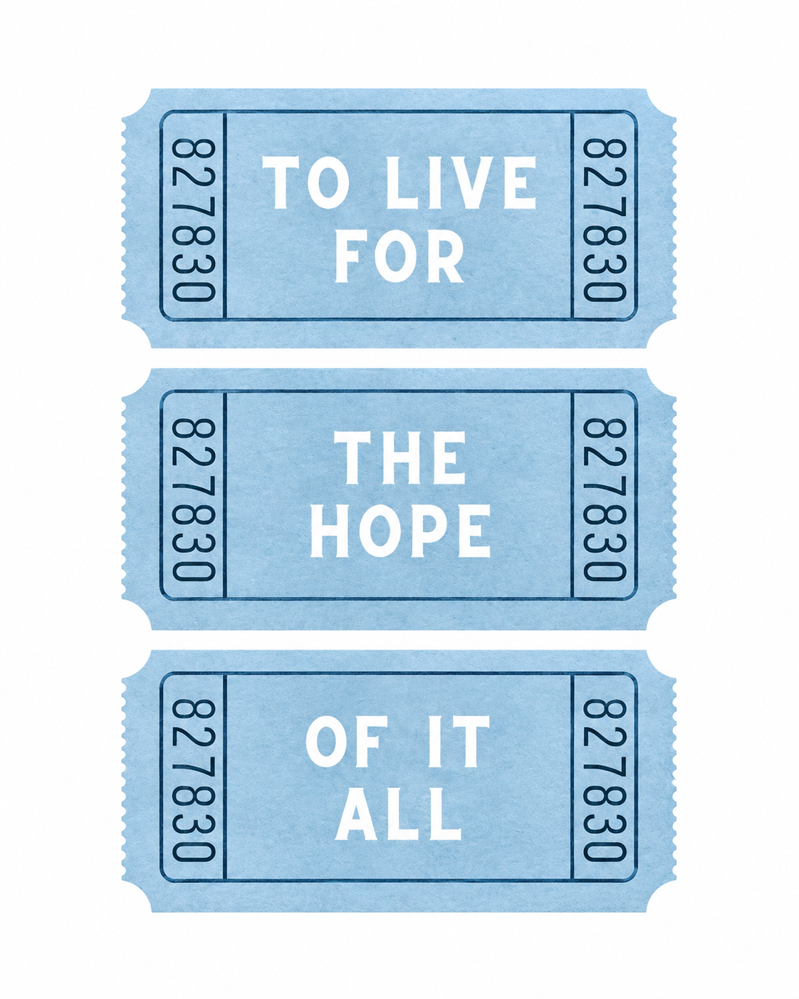 Hope Ticket Kit
