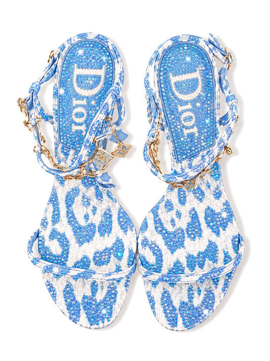 Blue Dior Heels Kit