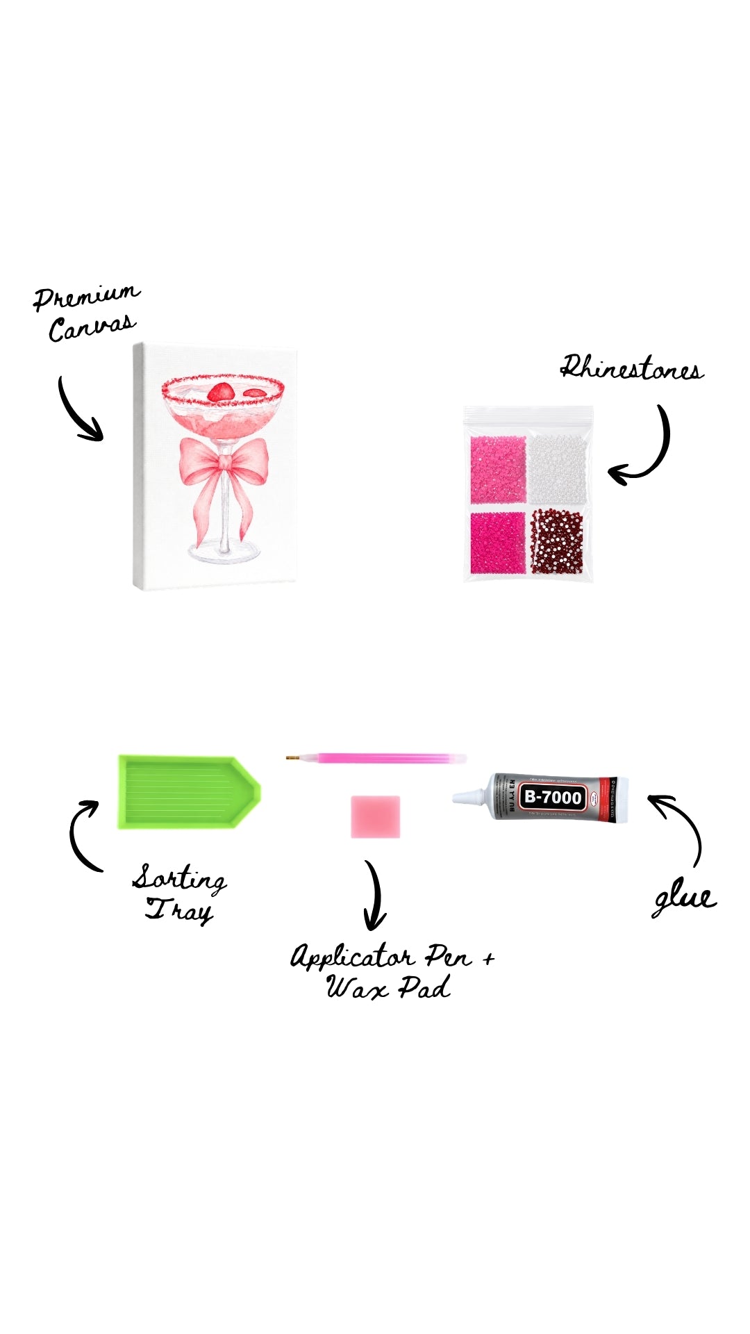 Martini Bedazzle Kit