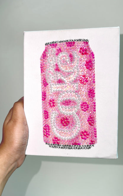 Polka Dot Diet Coke Bedazzle Kit