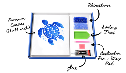 Blue Sea Turtle Kit